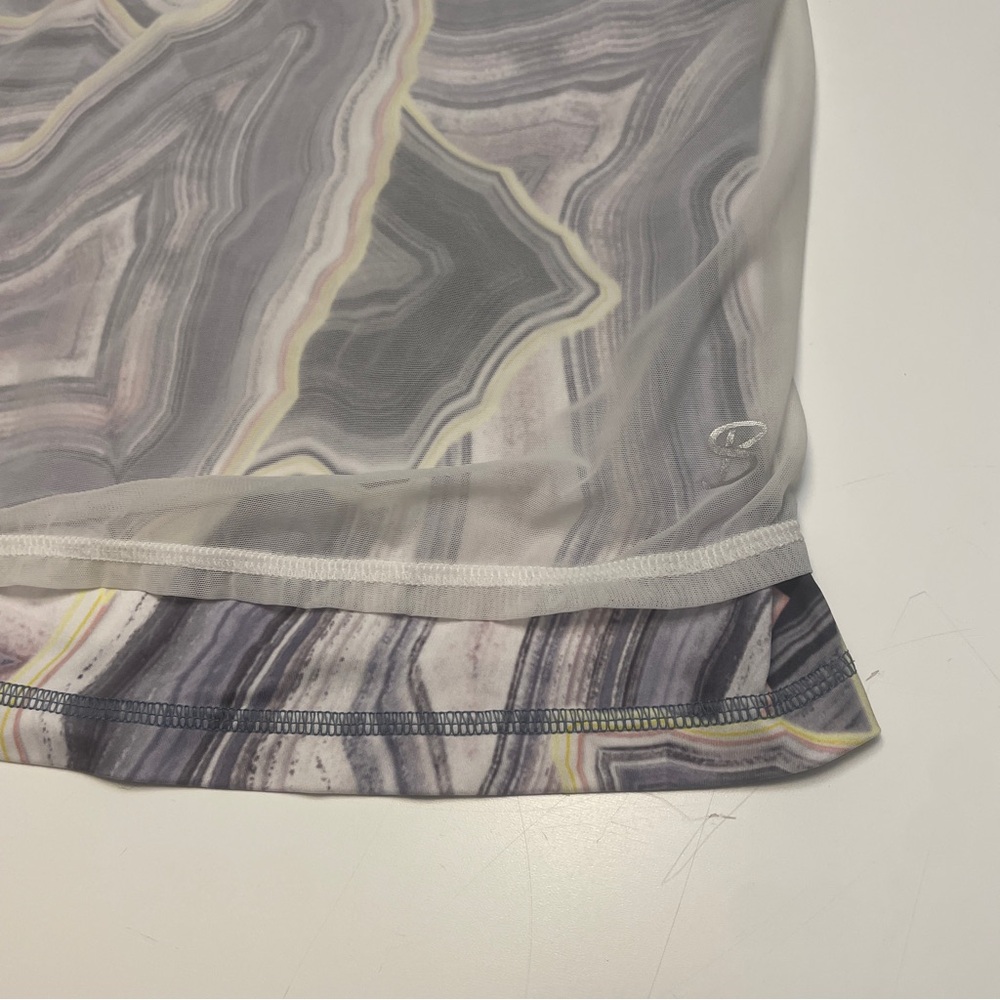 Sofibella Blue And Gray Patterned Tank Top S - image 2